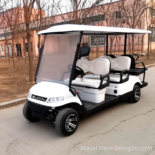 2022 New Solar Golf Cart Cartseing Carke 2-10 مقعدًا